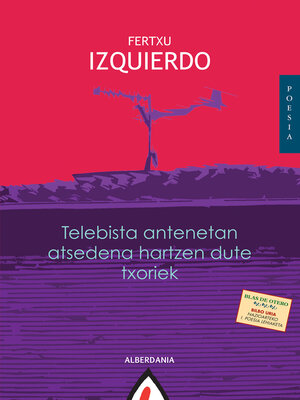 cover image of Telebista antenetan atsedena hartzen dute txoriek